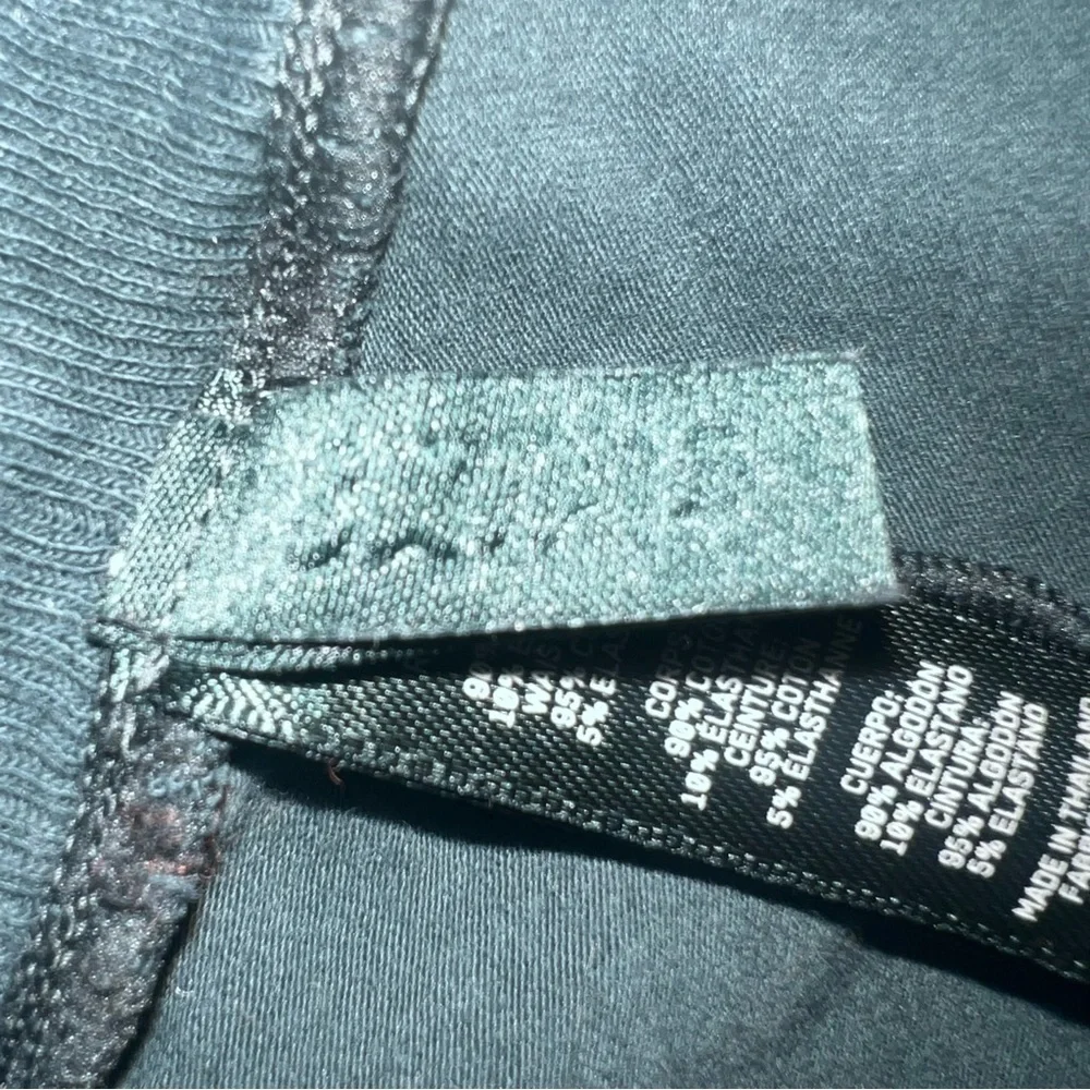 Skims Wide Leg Pants Lounge Cotton Forest Green Size 2X Athleisure - Picture 6 of 7